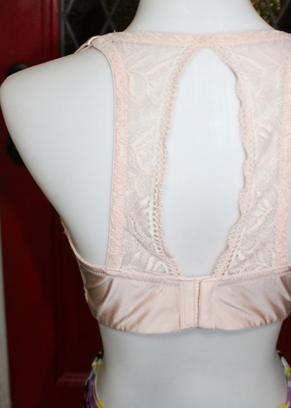 PARAMOUR SEAMLESS PLUNGE CONTOUR LACE BACK BRA - Picture 5 of 16